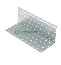 Крепежный уголок равносторонний KUR-80х200 (80х80х200) - Чертеж