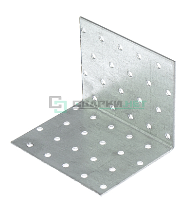 Крепежный уголок равносторонний KUR-80х100 (80х80х100)