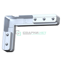 Угол соединительный для крепления скрытых петель (AIR) левый