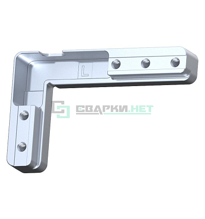 Угол соединительный для крепления скрытых петель (AIR) левый