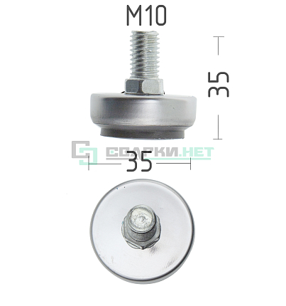 Ножка регулируемая с резьбой М10