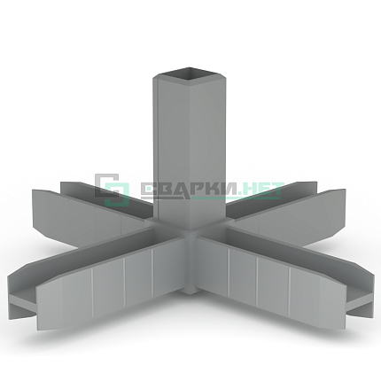 Уголок сборочный серый металлик 5d