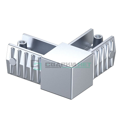 Угловой соединитель 2-х лучевой 25х25х1,2 