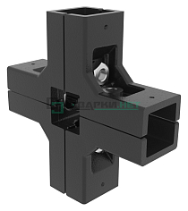 Внешний угловой соединитель 5-и 6-и лучевой 25мм