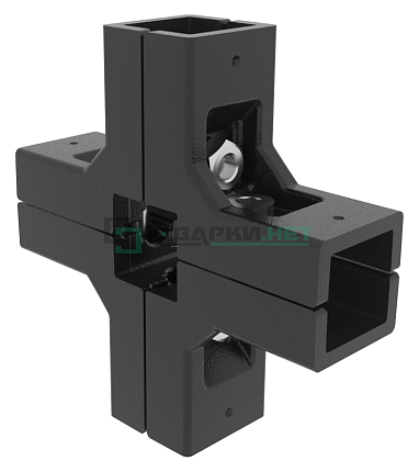 Внешний угловой соединитель 5-и 6-и лучевой 25мм