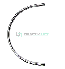 Труба гнутая 540х370 мм (полукруг) - Чертеж