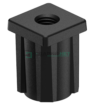 Заглушка 25х25х1,2  М10.